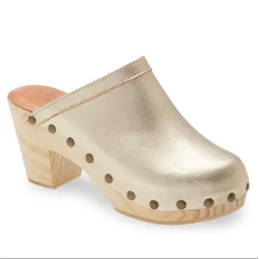 Beek Woodpecker Heeled Clog. Never worn!